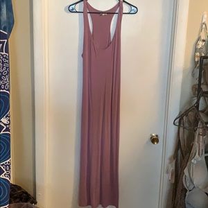 Lilac maxi dress